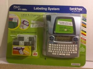 BROTHER P-TOUCH PT-1880C LABEL & ORGANIZE LABELING SYSTEM